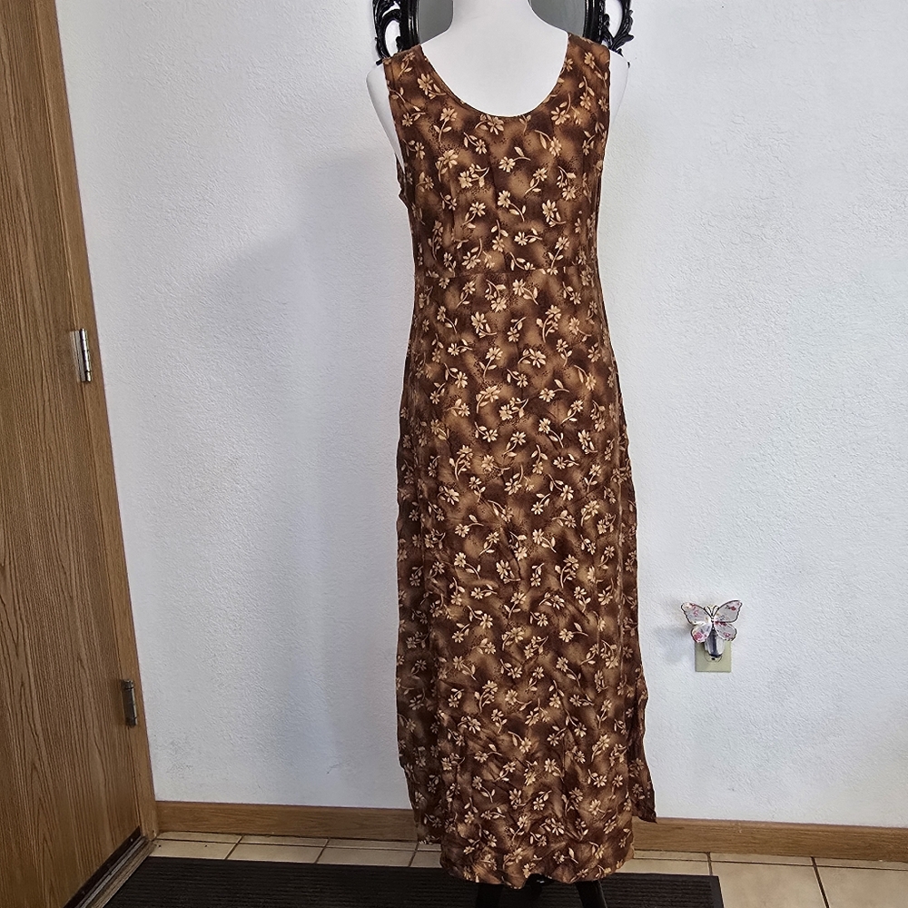 Vintage Worthington Floral Maxi Dress
